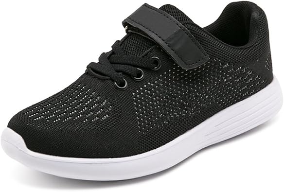 childrens black trainers