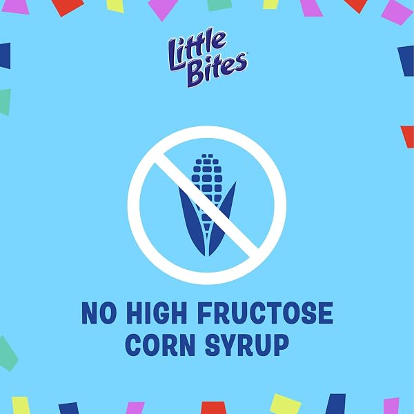 LITTLE BITES PARTY CAKE MUFFINS, 5 INDIVIDUAL PACKS, (1.5 OZ EACH), CAKE AND SPRINKLES MINI MUFFINS, 7.5 OZ MULTIPACK