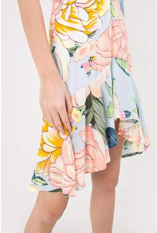 vestido maxi chita cubana