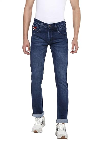 mens jeans with spandex and cotton