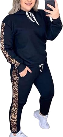 Leopard Jogger Set Factory Sale, UP TO 