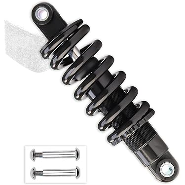 Vélo de montagne Amortisseur arrière Suspension arrière Spring Cycling Accessoires, alliage d