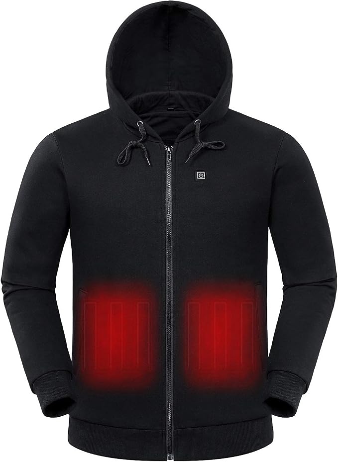 heated hoodie 4xl