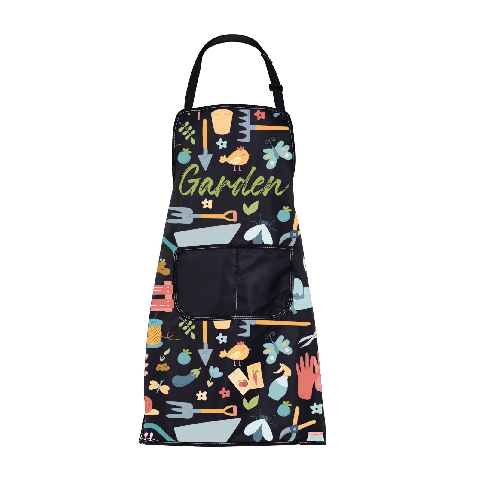 ENSIANTH Garden Apron With Pockets - Gardening Apron With Tool Pockets - Home Garden Gifts for Plant Lovers
