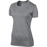 Nike Women's Dri-Fit Legend Short Sleeve T-Shirt (Large, Gray)
