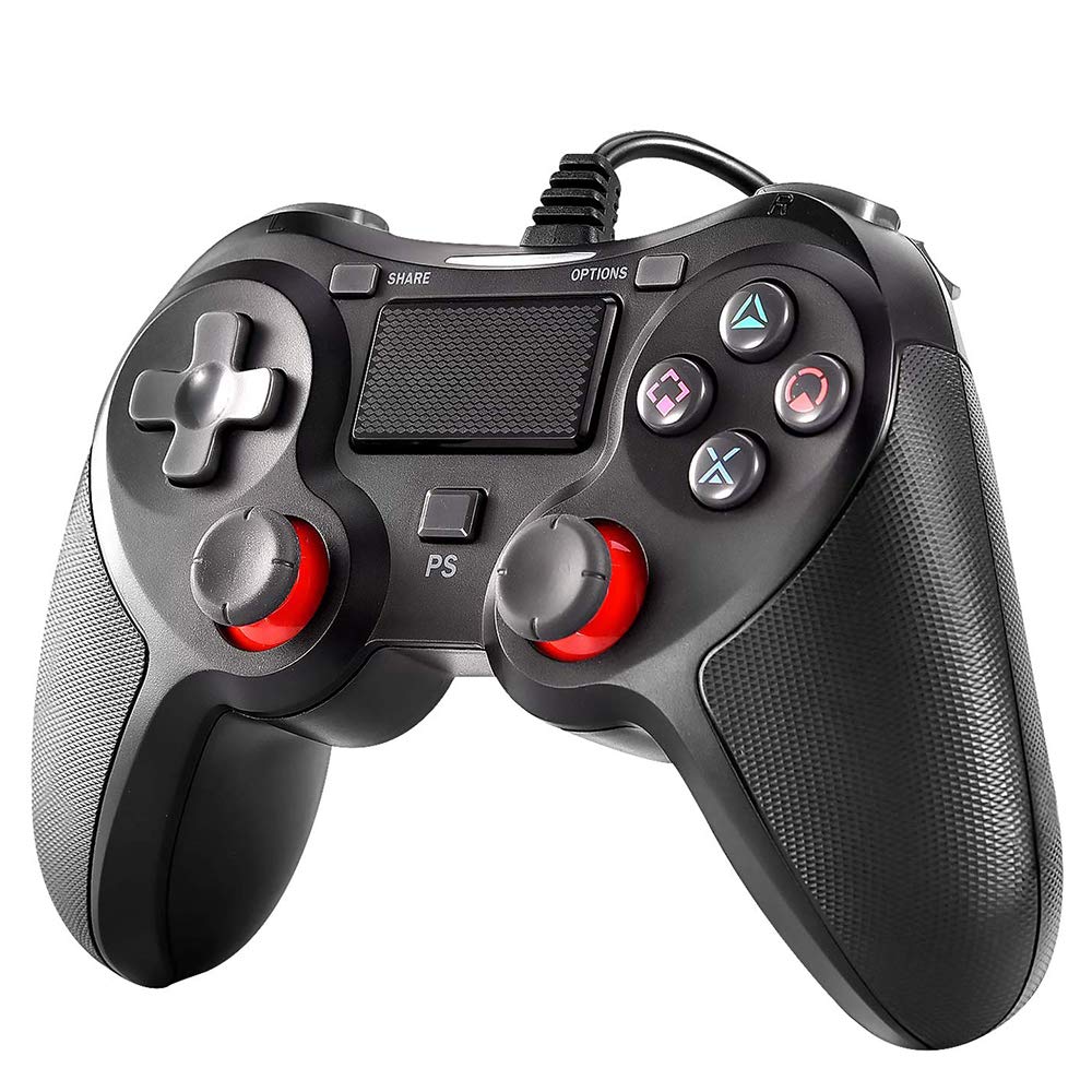 Cypin PS4 Wired Controller for Playstation 4, Dual Vibration USB Wired