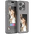 Smart Ink Phone Case for iPhone 13/14 / 15 Pro Max, Smart NFC Ink Screen Phone Case (Gray,for iPhone 15 pro)