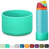 Silicone Boot for Owala Water Bottle 24 oz 32 oz 40 oz, Anti-Slip Protective Sleeve for FreeSip/Twist/Flip Stainless Steel Water Bottles Accessories