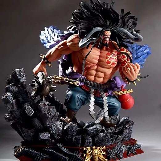 Anime Toy One Piece Four Emperor GK Battle Kaido Scene Modelo básico en Caja One Piece
