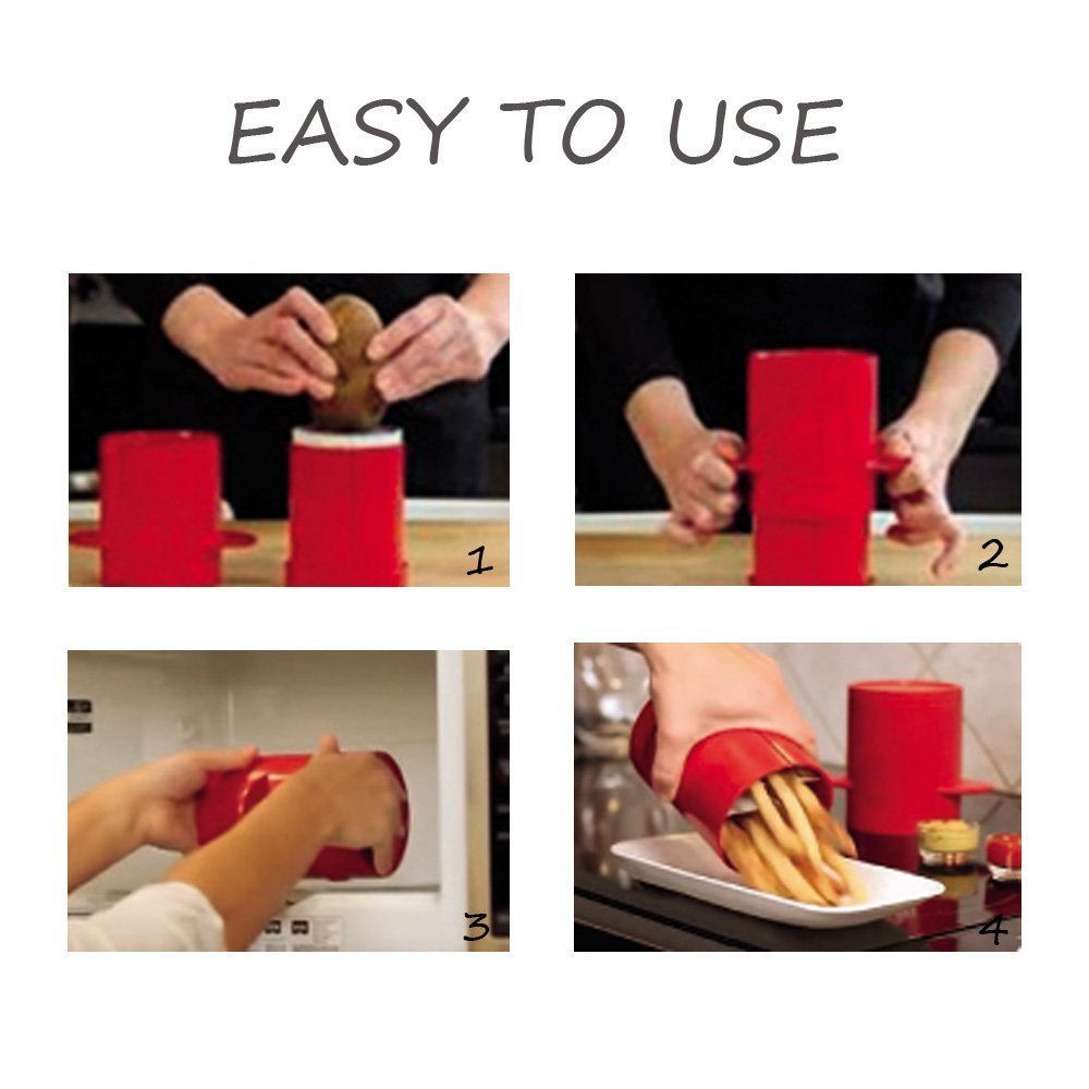 Amazon.com: Patatas fritas Maker, piixy cortadoras de ...