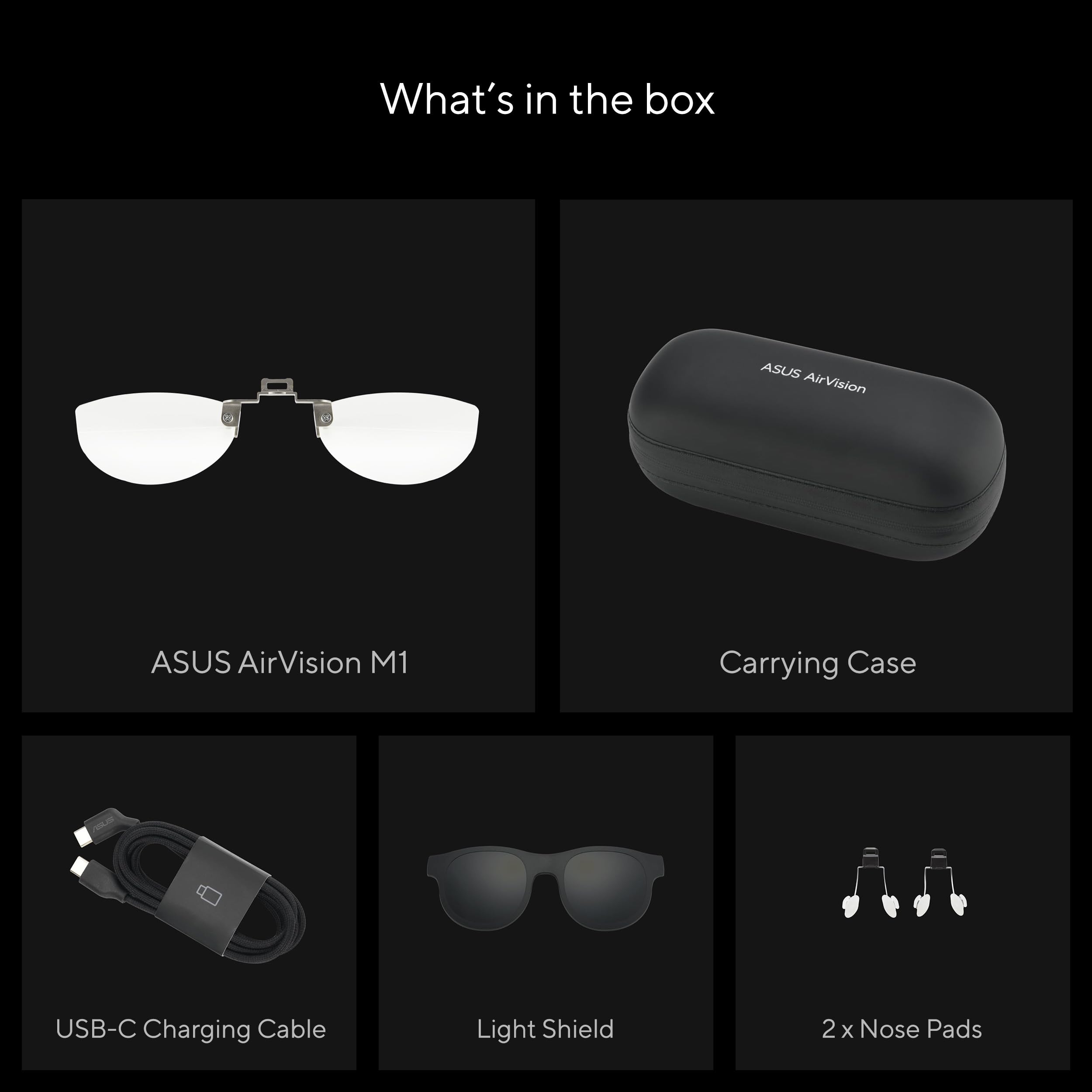 ASUS AirVision M1 Smart AR Glasses - 100