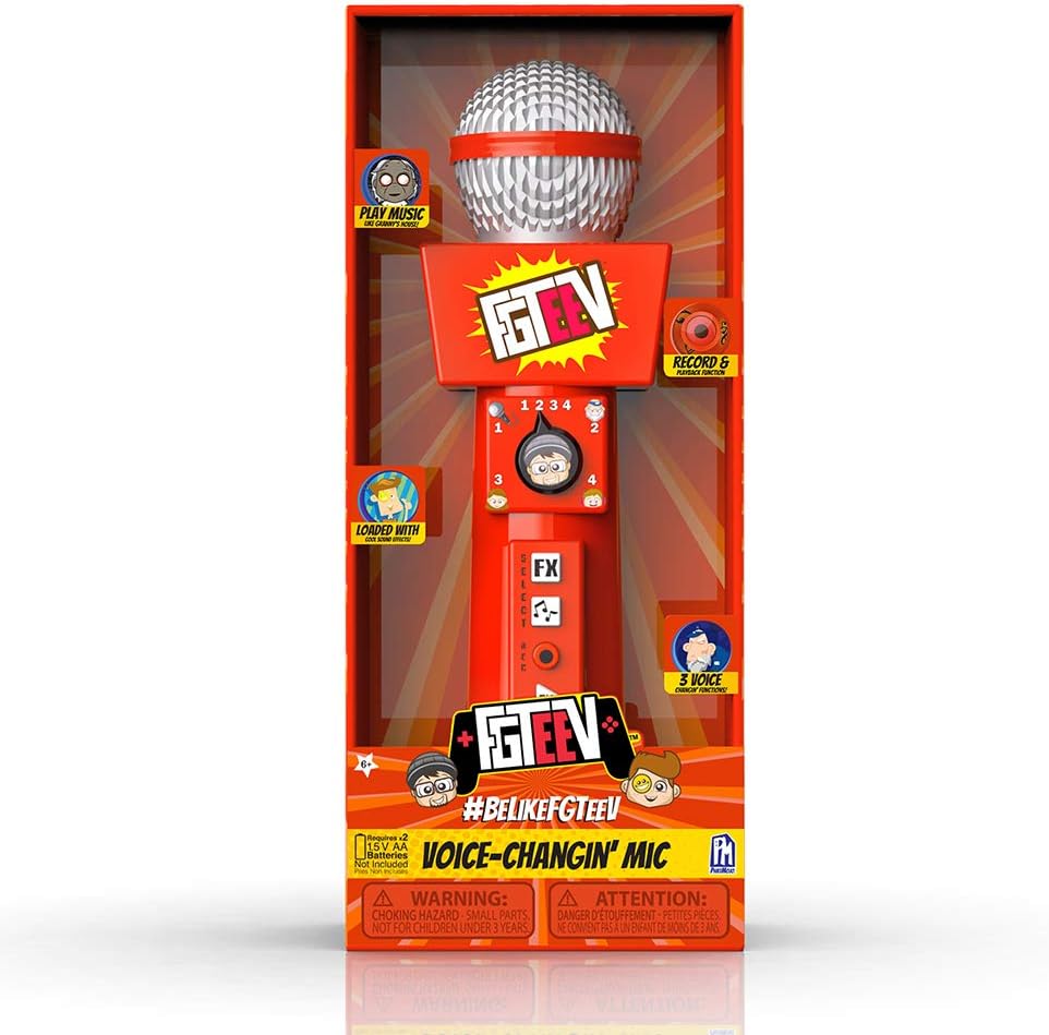 FGTeeV Be Like FGTeeV Voice-Changin' Mic, Red - Image 5