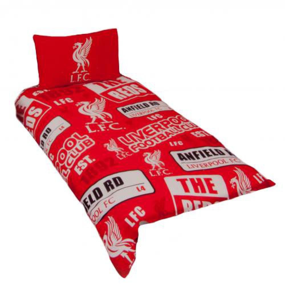 Liverpool FC Official Single Duvet Set