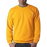 Gildan Adult Heavy BlendTM Crewneck Sweatshirt 18000 - Gold_L