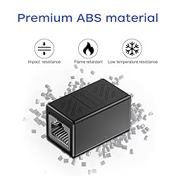 QINGLER RJ45 Cat6 Coupler Ethernet Extender