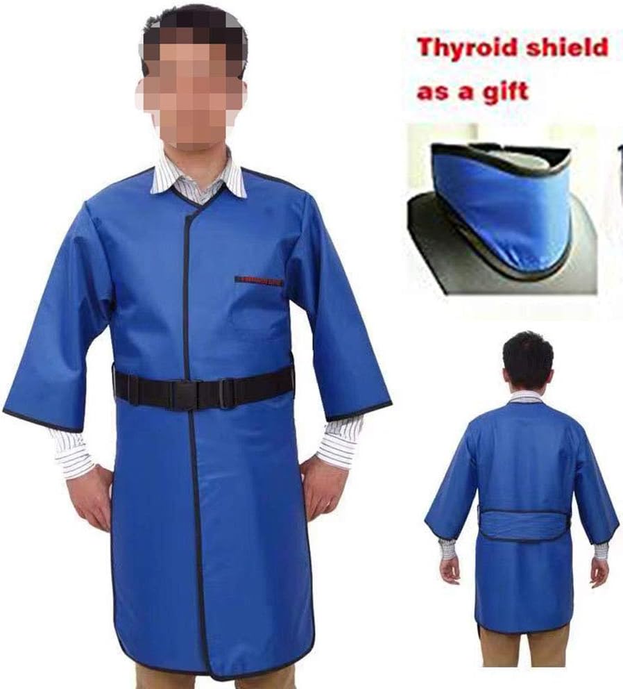 YTFLOT Upgrade 0.5mmpb Xray Lead Apron with Thyroid Shield Collar Xray