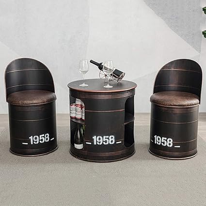 Amazon Com Xlzdeng Bar Stool Bar Chair Bar Set 1 Bar Table And