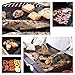 Heavy Duty Non Stick BBQ Grills Baking Cooking Mats (Set of 2) 16