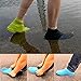 LEGELITE Reusable Silicone Waterproof Shoe Covers, No-Slip Silicone Rubber Shoe Protectors for Kids,Men and Women