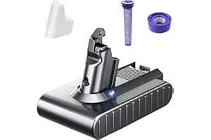 Bonadget V6 Battery Replacement for Dyson V6 Animal Motorhead Absolute SV03 SV04 SV09 DC58 DC59 DC61 DC62 VTC4 Cordless Vacuum 6000mAh (Not for V7 V8)