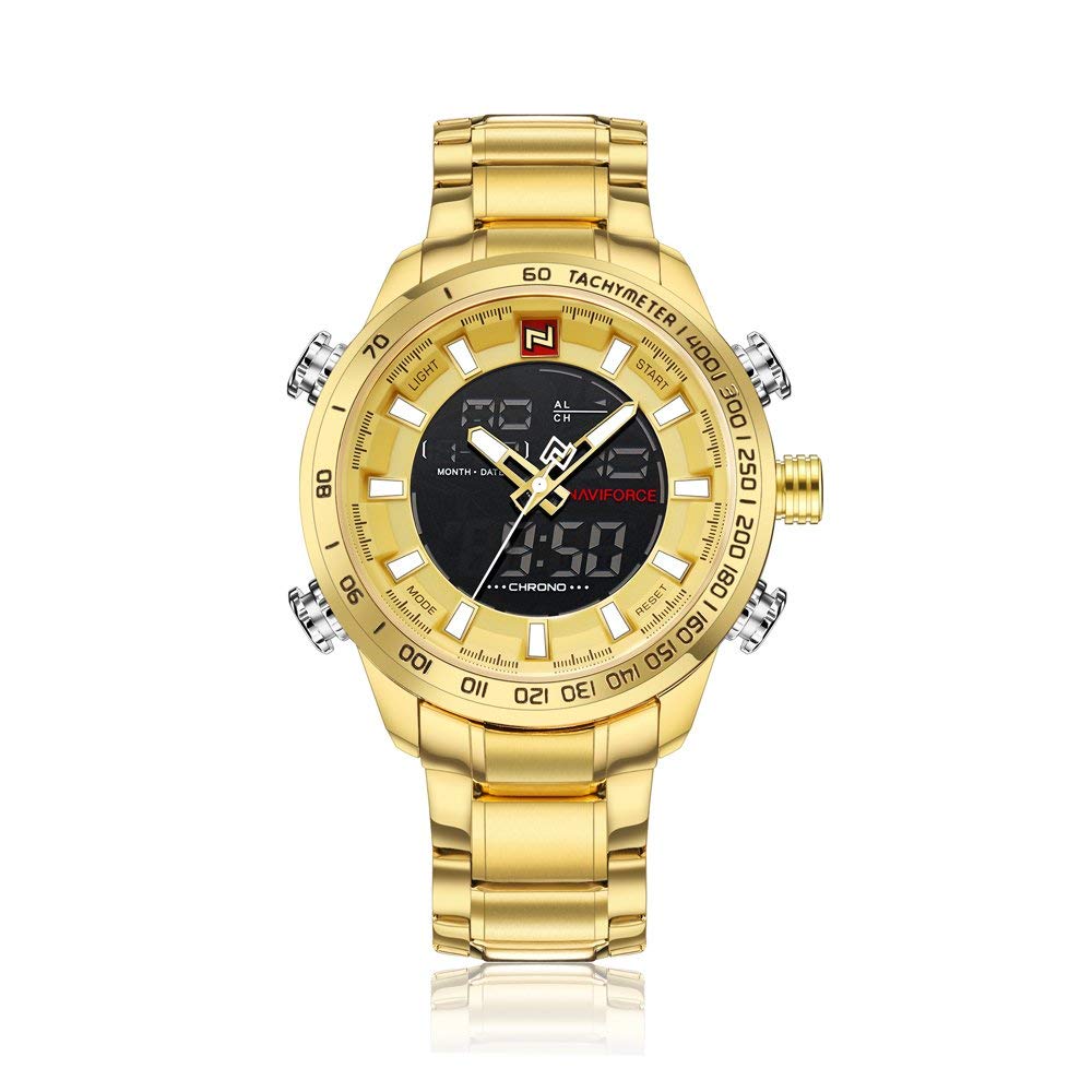 naviforce golden watch price
