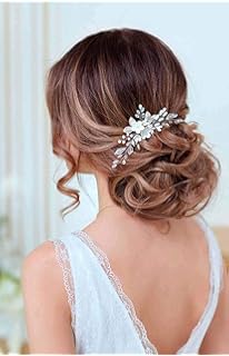 Amazon Com Nicute Bride Wedding Rhinestone Hair Combs Silver