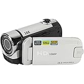 EIMSOAH Vintage Video Camera Camcorder, 16Mp Cam Corder, 1080P Digital Camera, 2.4 Inch Rotatable Screen Camcorder, 16X Zoom HD Video Recorder with Fill Light for Teens Beginner Adult