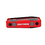 CRAFTSMAN Hex Key Set, MM, Folding Locking 8 Piece