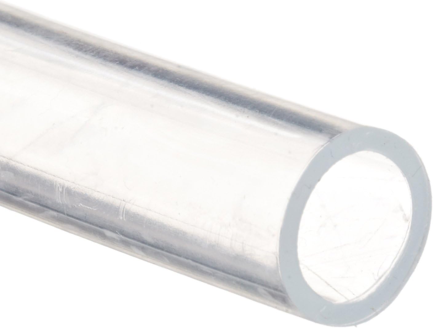 Tygon 2475 Smooth-Bore High Purity PVC Tubing, 3/8" ID, 1/2" OD, 1/16" Wall, 50' Length, Clear