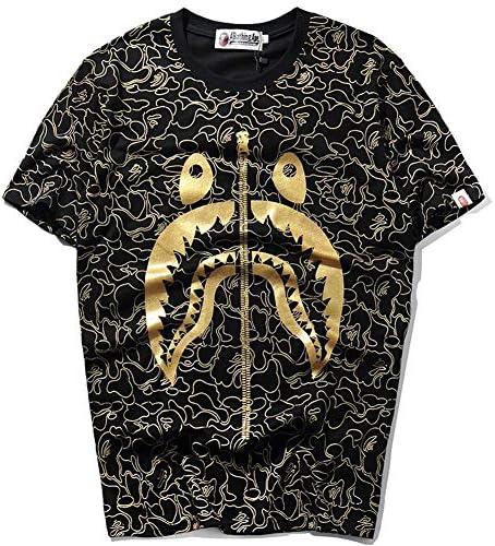 Juniors Casual Fashion Crewneck T Shirt Shark Camo Tees Tops for Teens
