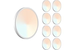 LZHOME LED Ceiling Light, 9 Inch Led Flush Mount Ceiling Light 2800LM 3000K/4500K/6000K 3CCT Dimmable for Kitchen,Bedroom,Living Room(8 Pack, White)…