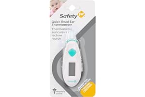 Safety 1st Quick Read Ear Thermometer, White, 0.1 Kg