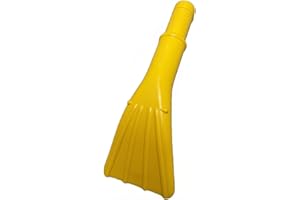 Mr. Nozzle Vacuum Claw Nozzle Tool Universal Attachment Compatible Fit with Hoses 1.5" Inside Diameter, Yellow