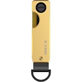 The Ridge Key Organizer - Compact Metallic Key Holder, Minimalist Innovative Keyholder, Smart Keychain Secures 2-6 Keys