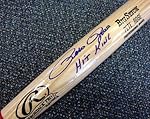 Pete Rose Autographed Blonde Rawlings Bat Cincinnati Reds "Hit King" PSA/DNA Stock #22884