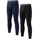 DAVID ARCHY Men’s Heavyweight Thermal Underwear for Extreme Cold, Perfect for Harsh Winter from -10°C to -5°C