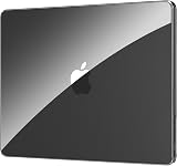 EooCoo MacBook Air 13 Case Transparent Ultra-Thin A3449 A3240 A3113 A2681 Black