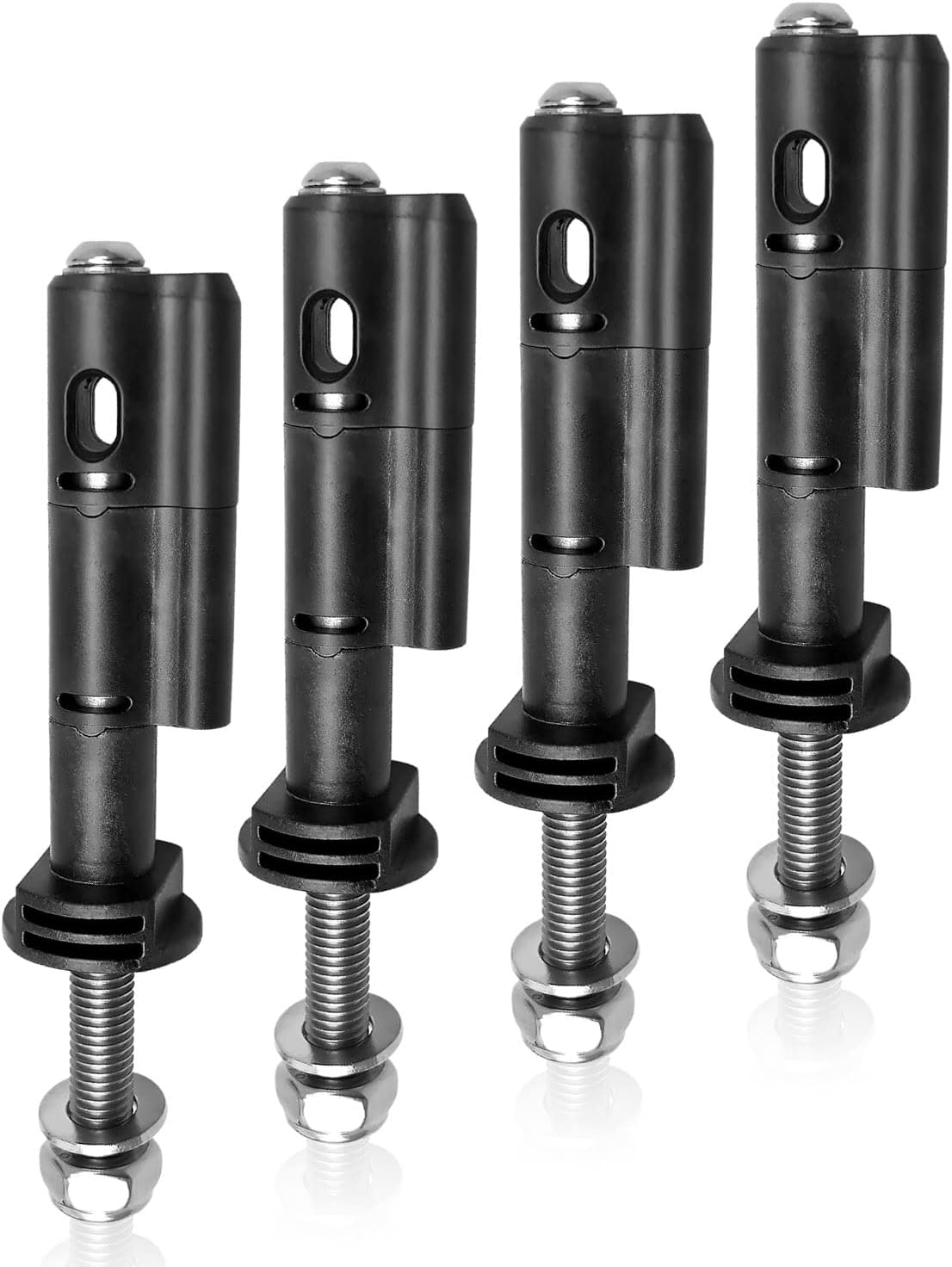 Photo 1 of Thitalk Lockable Mounting Pins for MaxTrax MKII Recovery Boards, 4-Piece Anti-Theft Safety Pins Kit, Compatible with M10 Roof and Truck Racks