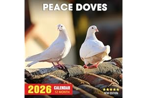 Peace Doves Calendar 2026: A year of graceful symbols of harmony