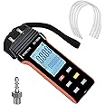 BTMETER Manometer HVAC Gas Pressure Tester 189A, Dual-Port Air Pressure Meter Gauge with Hose Kit Measure Static Pressure Differential Gas Pressure for Furnace Water Column