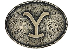 Montana Silversmiths Officially Licensed Yellowstone Attitude Belt Buckle