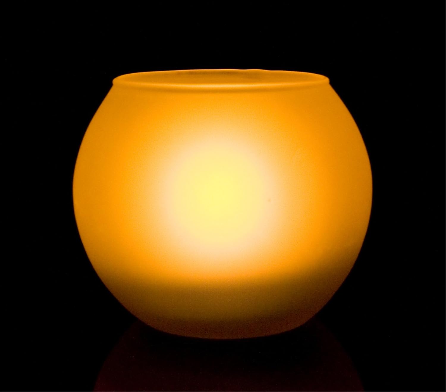 Shake On and Blow Out Flameless LED Candle with Round