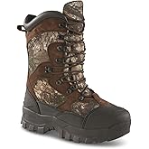 HUNTRITE Men's Insulated Waterproof Hunting Boots Non-Slip Shoes, 1600-gram, RT Edge Camo