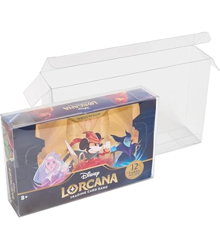 Amazon.com: Break Tradition Lorcana Booster Box Acrylic Display
