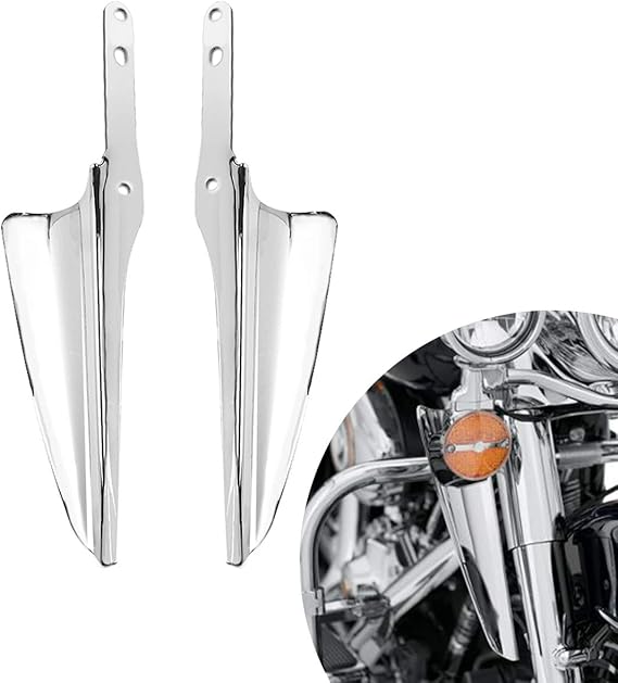 YHMTIVTU ForkMount Wind Deflectors Fit For Harley Road King FLHRSE 19952020