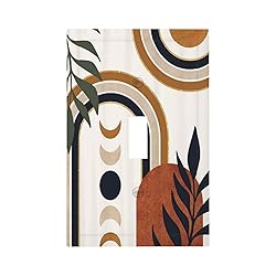 Spshian Gold Boho Mid Century Abstract Modern Moon