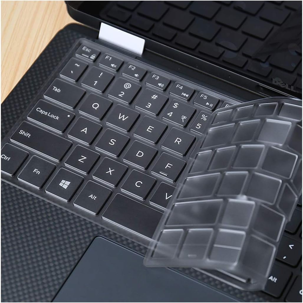 for DELL XPS 9365 13 9370 13 9343 13 9360 9350 13.3 inch/XPS 15 9570 15.6" Keyboard Cover TPU Laptop Keyboard Protector Skin,for XPS 13 9360