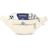 MAXTOP Large Crossbody Fanny Pack with 4-Zipper Pockets,Gifts for Enjoy Sports Festival Workout Traveling Running Casual Hands-Free Wallets Waist Pack Phone Bag Carrying All Phones