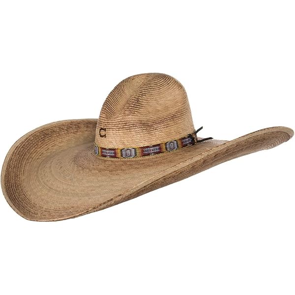 Mexart Oversized Hat Dark Natural | Sombrero Grande de Palma at Men's Clothing store