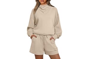 AUTOMET 2 Piece Outfits For Women Two Piece Oversized Sweatsuit 2023 Matching Lounge Sets Fall Fashion Tracksuit